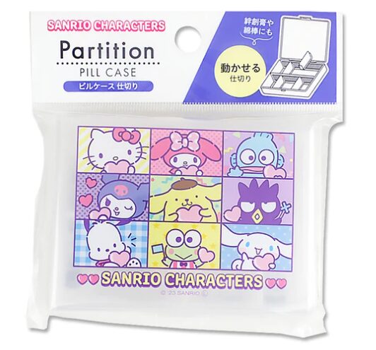 サンリオピルケースPartition：ダイソー公式